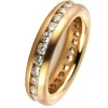 Mémoire-Ring 750/18K Rotgold Diamant 1.55ct.