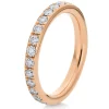 Mémoire-Ring 750/18K Rotgold Diamant 1.07ct.