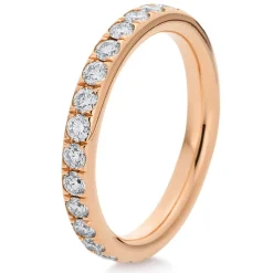 Mémoire-Ring 750/18K Rotgold Diamant 1.07ct.