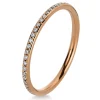 Mémoire-Ring 750/18K Rotgold Diamant 0.21ct.