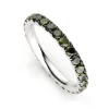 Mémoire-Ring 750/18K Weissgold Diamant 1.41ct.