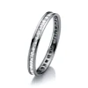 Mémoire-Ring 750/18K Weissgold Diamant 0.52ct.