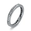 Mémoire-Ring 750/18K Weissgold Diamant 0.98ct.
