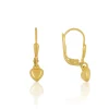 Ohrhänger Gelbgold 750, 16x5mm