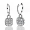 Ohrhänger 750/18K Weissgold Diamant 1.28ct.