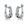 Ohrringe 585/14K Weissgold Diamant 0.31ct.