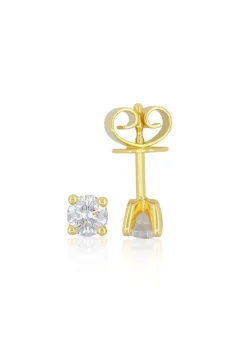 Ohrstecker Diamant 0.40ct.  Gelbgold 750