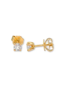 Ohrstecker Diamant 0.40ct.  Gelbgold 750