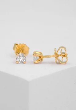 Ohrstecker Diamant 0.40ct.  Gelbgold 750