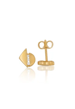 Ohrstecker Gelbgold 750