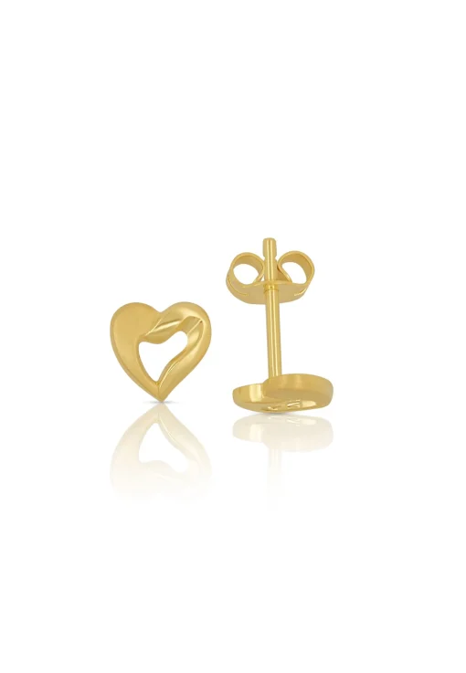 Ohrstecker Gelbgold 750, 7mm