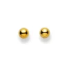 Ohrstecker Gelbgold 375, 3mm