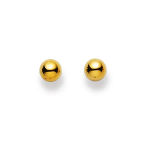 Ohrstecker Gelbgold 375, 3mm