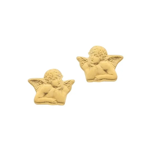 Ohrstecker Gelbgold 750, 6x7mm