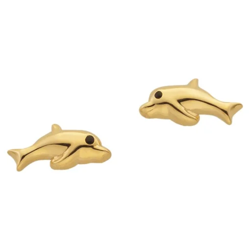 Ohrstecker Gelbgold 750, 5x10mm