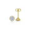 Ohrstecker Gelbgold 750 Zirkonia 5.5mm