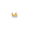 Ohrstecker Hobel Gelbgold 750, 4x6mm