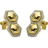 Ohrstecker 585/14K Gelbgold Diamant 0.39ct.