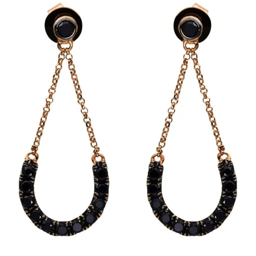 Ohrstecker 750/18K Rotgold Diamant 1ct.