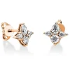 Ohrstecker 750/18K Rotgold Diamant 0.77ct.