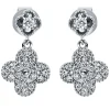Ohrstecker 750/18K Weissgold Diamant 0.22ct.