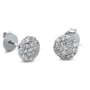 Ohrstecker 750/18K Weissgold Diamant 0.54ct.
