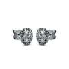 Ohrstecker 750/18K Weissgold Diamant 0.5ct.