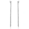 Ohrstecker 750/18K Weissgold Diamant 0.46ct.