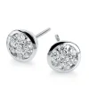Ohrstecker 585/14K Weissgold Diamant 0.17ct.