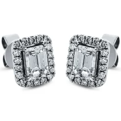 Ohrstecker 750/18K Weissgold Diamant 1.27ct.