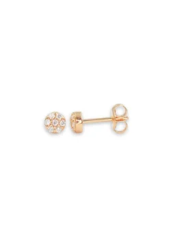 Ohrstecker Rotgold 750/18K Diamant 0.15ct.
