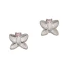 Ohrstecker Silber 925 Zirkonia, 6x7mm