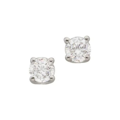 Ohrstecker Silber 925 Zirkonia, 5mm