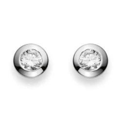 Ohrstecker Silber 925 Zirkonia 5.6mm