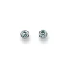Ohrstecker Weissgold 750 Zirkonia 3.5mm