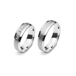 Partnerring Silber 925