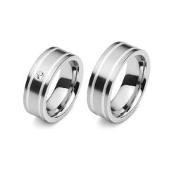 Partnerring Silber 925
