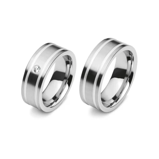 Partnerring Silber 925