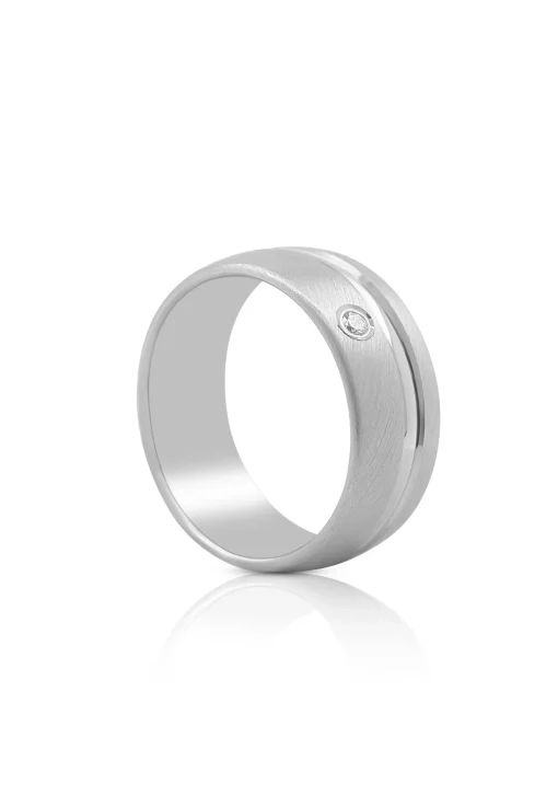 Partnerring Silber 925 Zirkonia