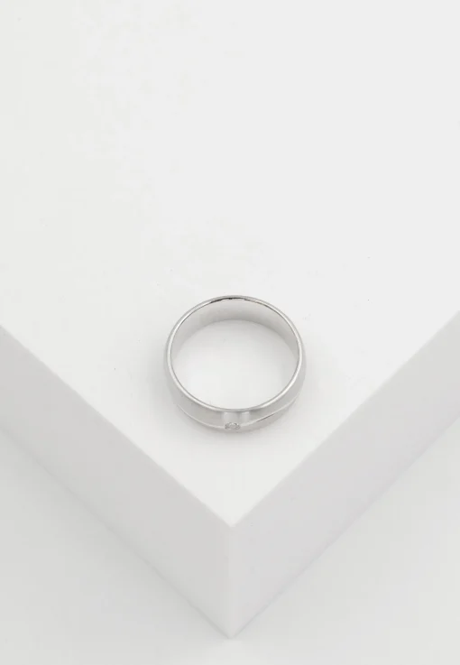 Partnerring Silber 925 Zirkonia