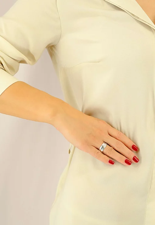 Partnerring Silber 925 Zirkonia
