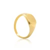 Plattenring Gelbgold 750