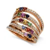 Ring 750/18K Rotgold 0.76ct. Safir