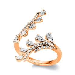 Ring 750/18K Rotgold Diamant 1.02ct.