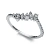 Ring 750/18K Weissgold Diamant 0.3ct.