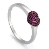 Ring Silber 925 Zirkonia Herz