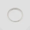 Ring Weissgold 750 Brillanten 0.10ct. Rivère 4-Grifffassung (54)