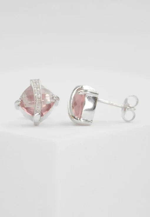 Schmuckset Silber 925 Zirkonia, 11mm