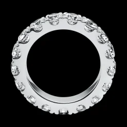 Solitaire Ohrstecker  Platin 95K, Diamant 0.1ct.
