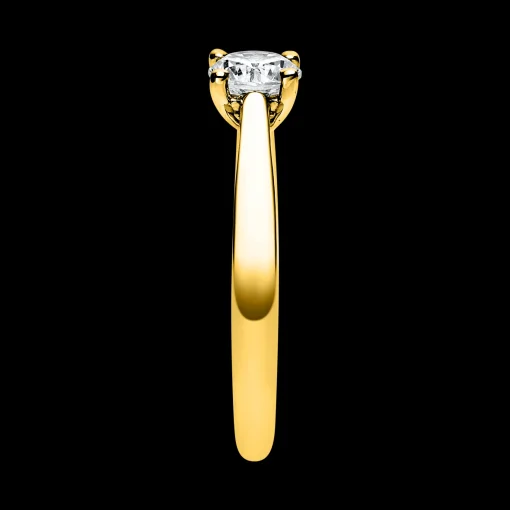 Solitär-Ring, Diamant 0.5 ct.